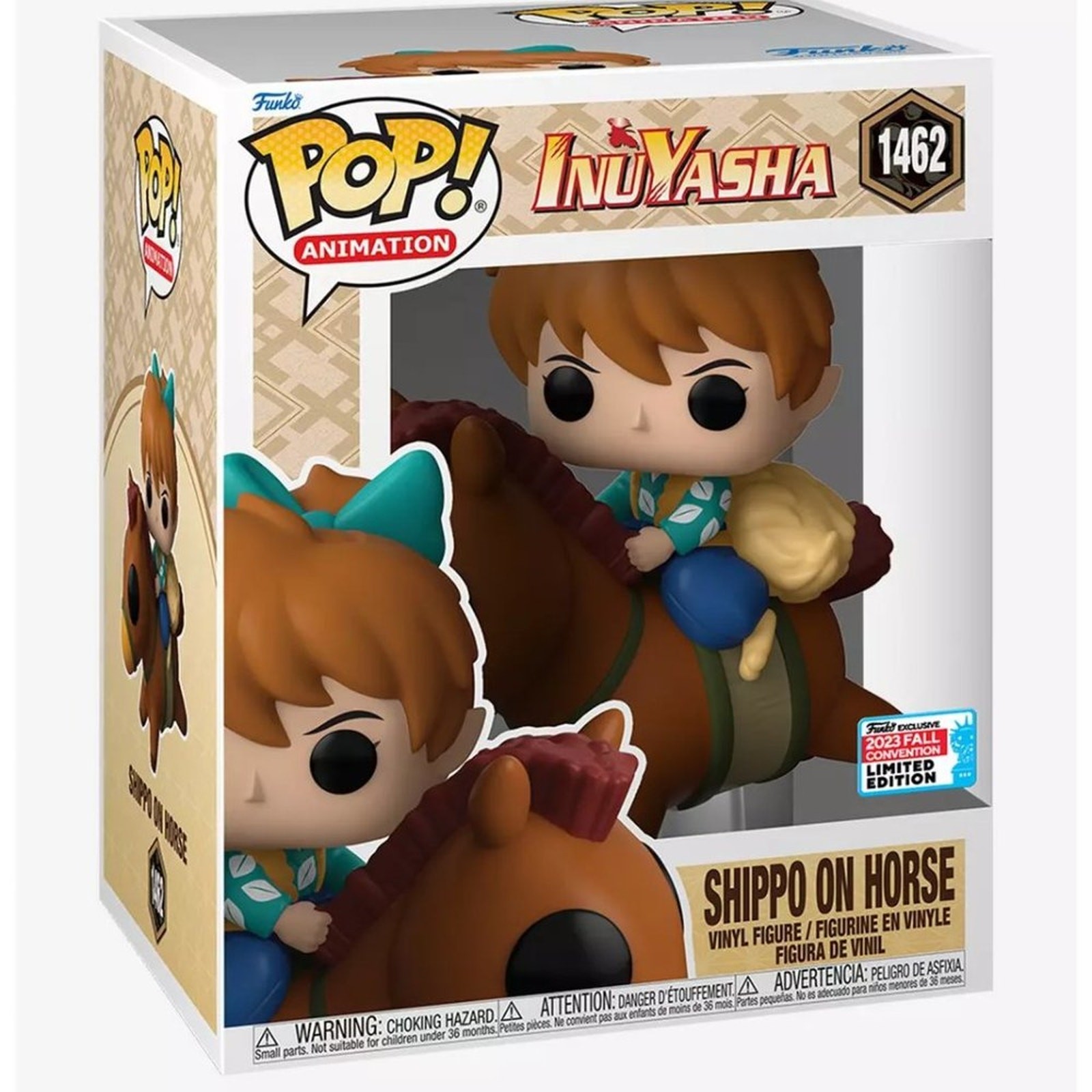 NIB Funko InuYasha Pop! Animation Shippo On Horse Vinyl Figure