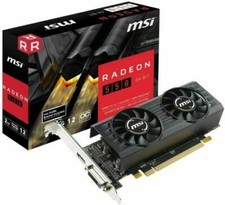 MSI Radeon RX 550 2GT LP OC 2GB GDDR5 Video Card (912-V809-2635)