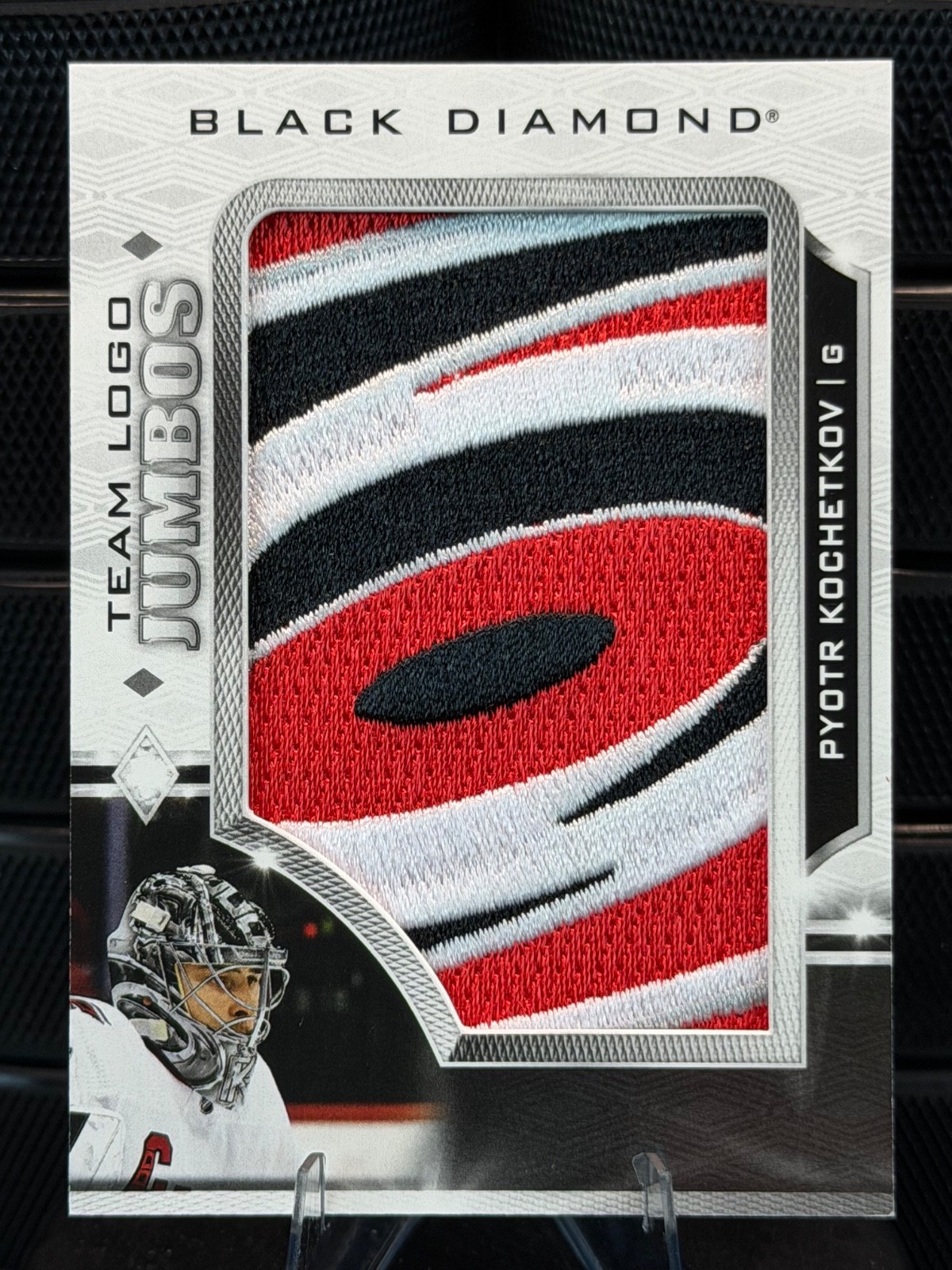 Pyotr Kochetkov UD Black Diamond Team Jumbo Patch Hurricanes 23/24