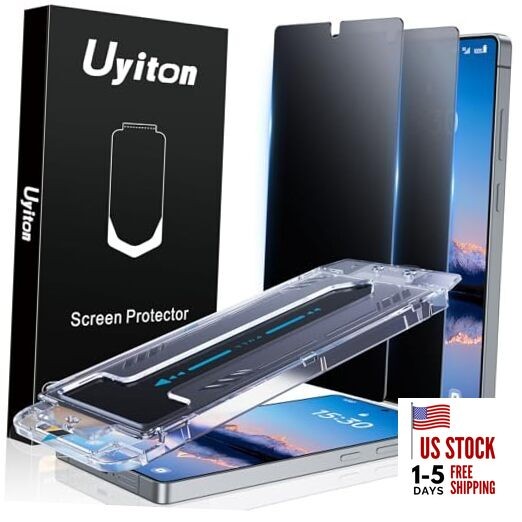  for Matte Privacy Screen Protector - Anti Samsung Galaxy S25 Ultra Matte Black