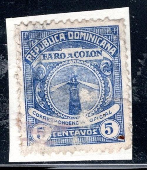 DOMINICAN REPUBLIC  CARIBBEAN  STAMPS  ON PAPER USED  LOT 61288
