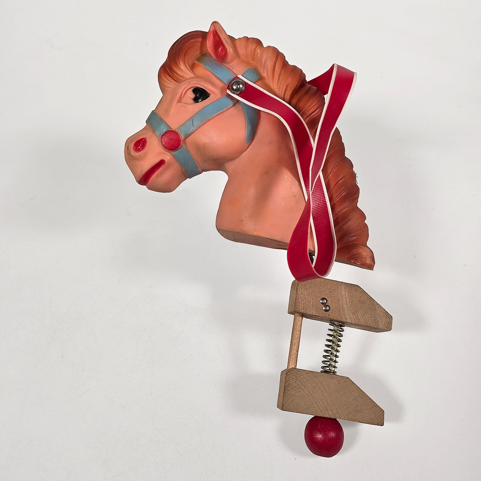 Clamp-On Hobby Horse with Spring Rocker and Table Clamp