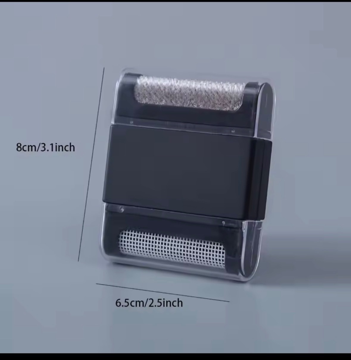 Portable Pet Hair Remover Lint Roller Reusable Clothes Furniture Dog Cat Fur Cle