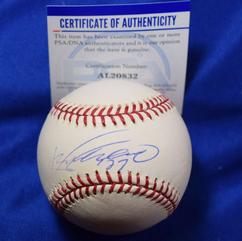 Vladimir Guerrero PSA DNA Coa Autograph Major League OML Signed Baseball