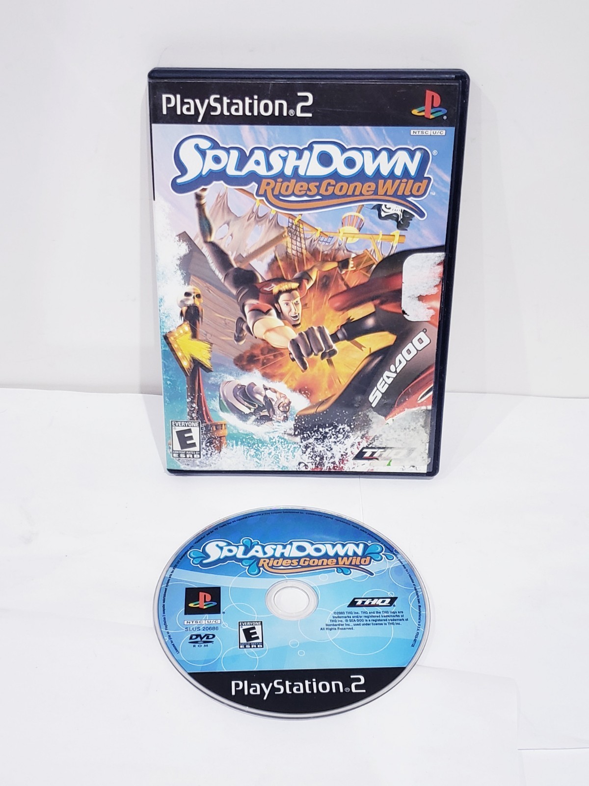 Splashdown: Rides Gone Wild PS2 (Sony PlayStation 2, 2003) TESTED