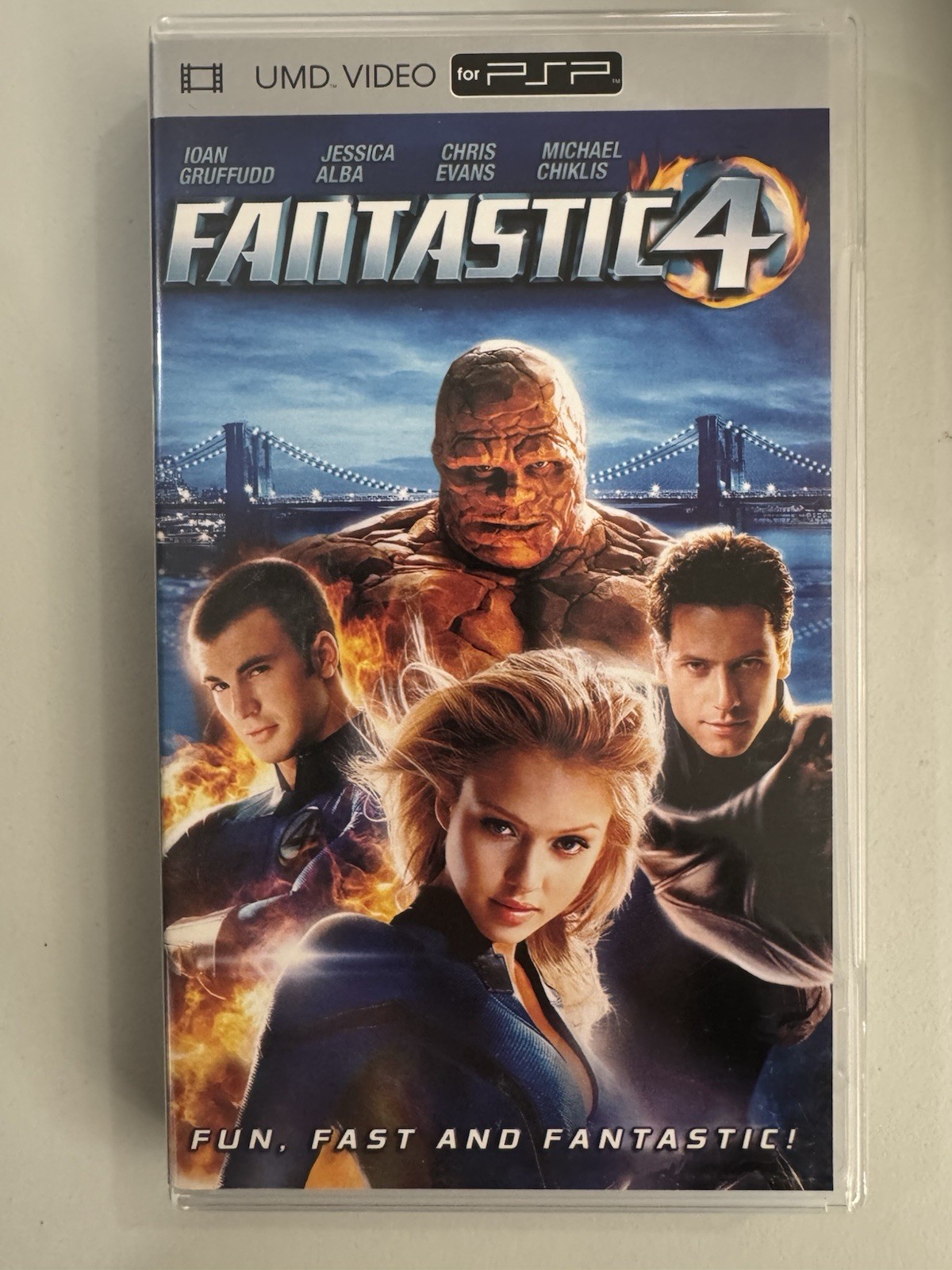 PSP UMD Video of the 2005 movie, Fantastic Four.