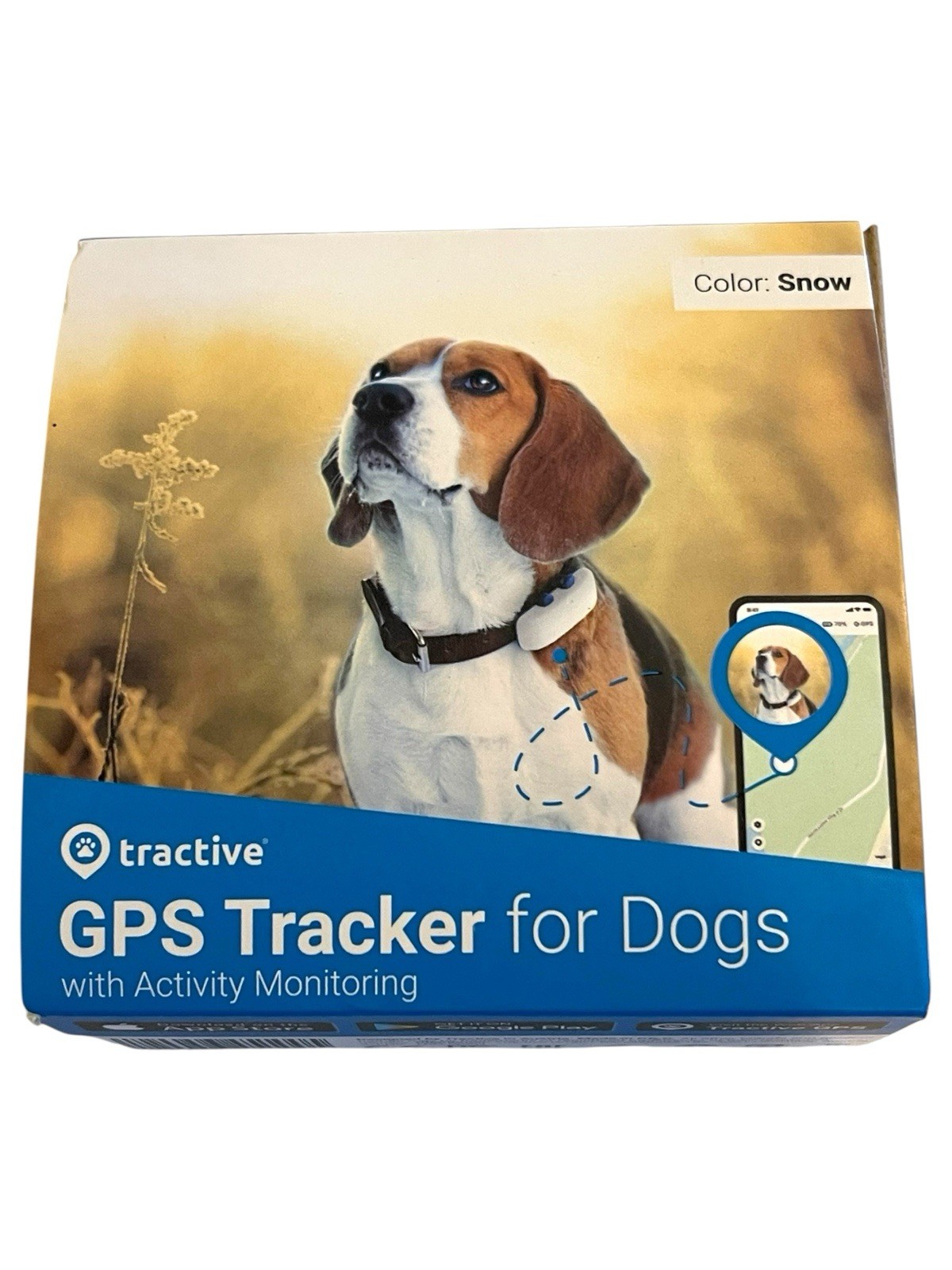 Tractive Waterproof GPS Dog Tracker - Location & Activity, Unlimited Range...