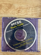 MCSE Study Guide Windows NT Server Workstation 4 1996 Software Vintage CD ROM