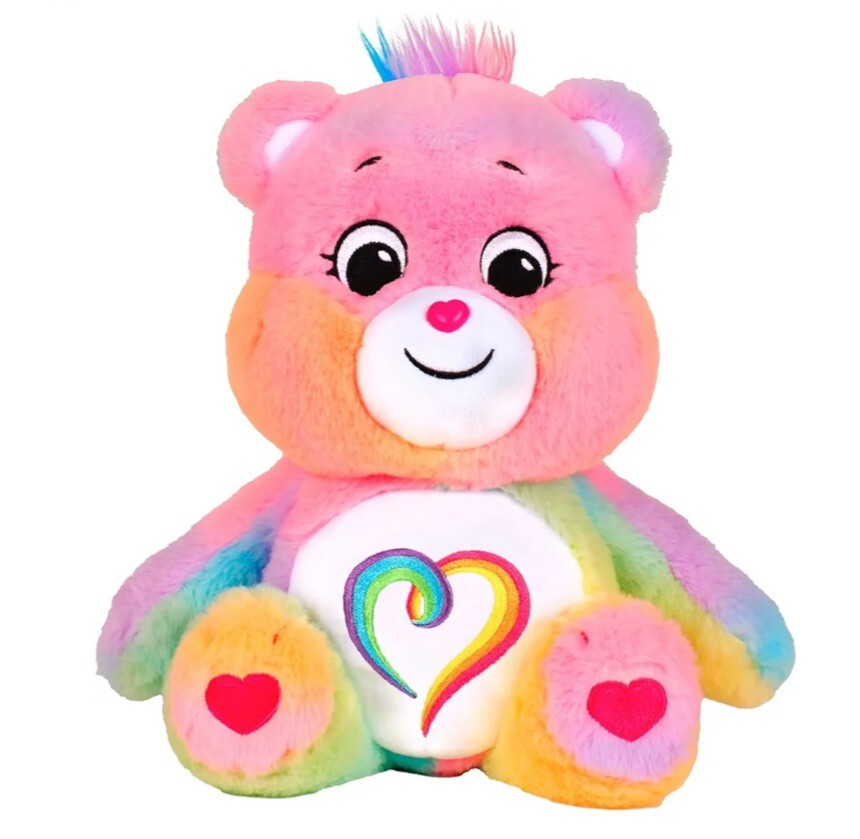 Care Bears 4-Pack Togetherness Love a Lot Wish & Cheer Plush 