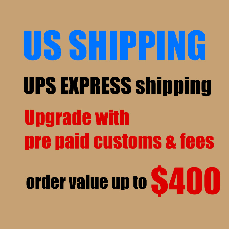 US shipping UPGRADE to UPS Express shipping order value up to $400