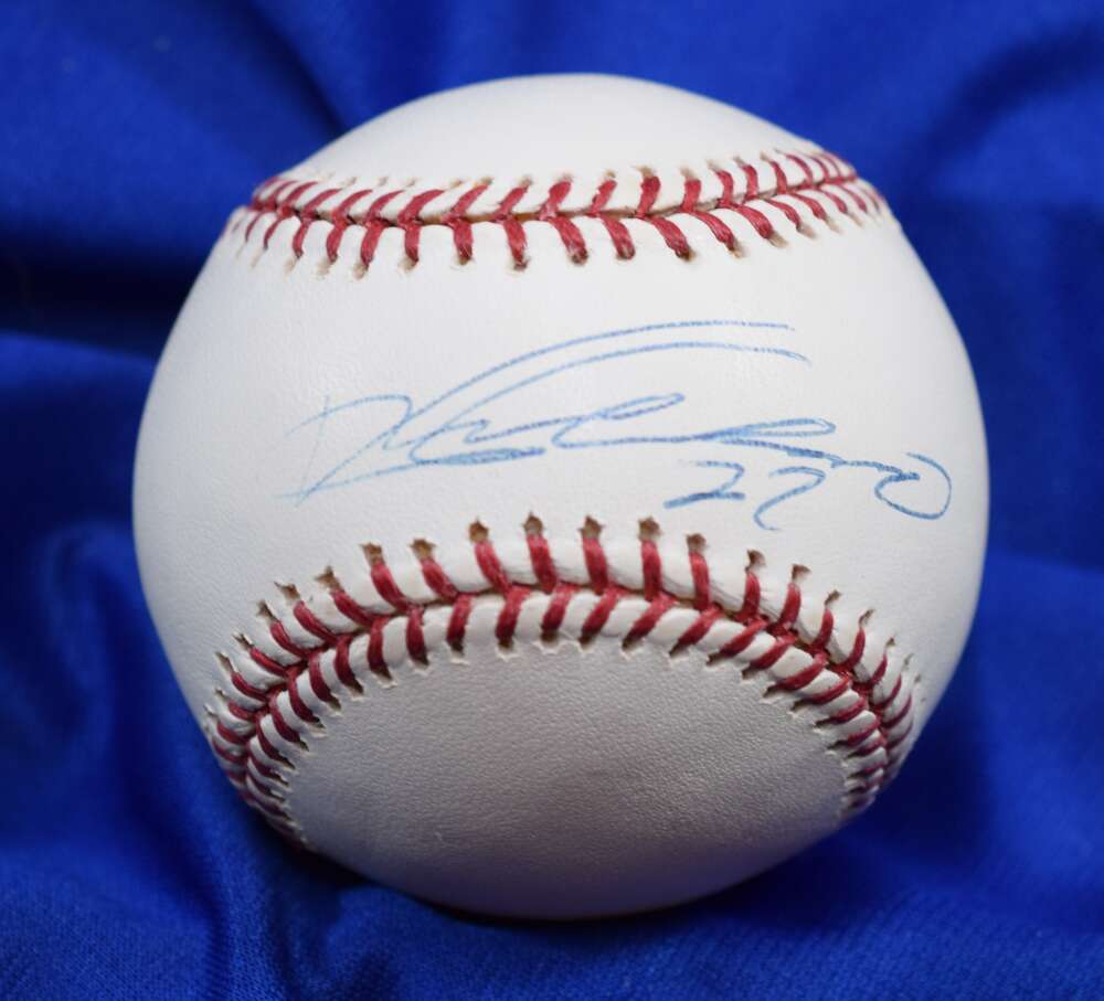 Vladimir Guerrero MLB Authentic COA Autograph Major League Signed Baseball