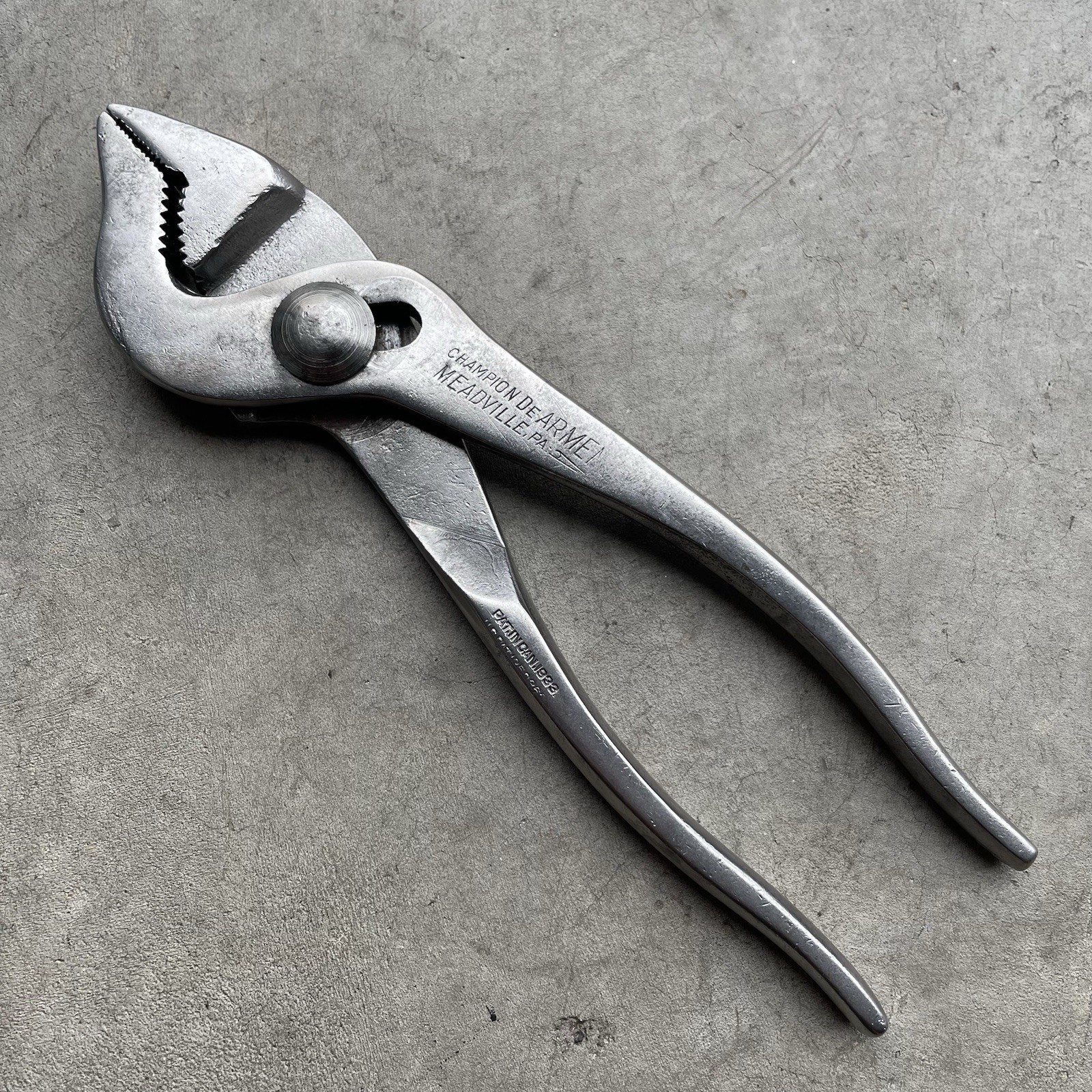 Vintage Champion-DeArment Channel Lock Slip Joint Pliers No.427