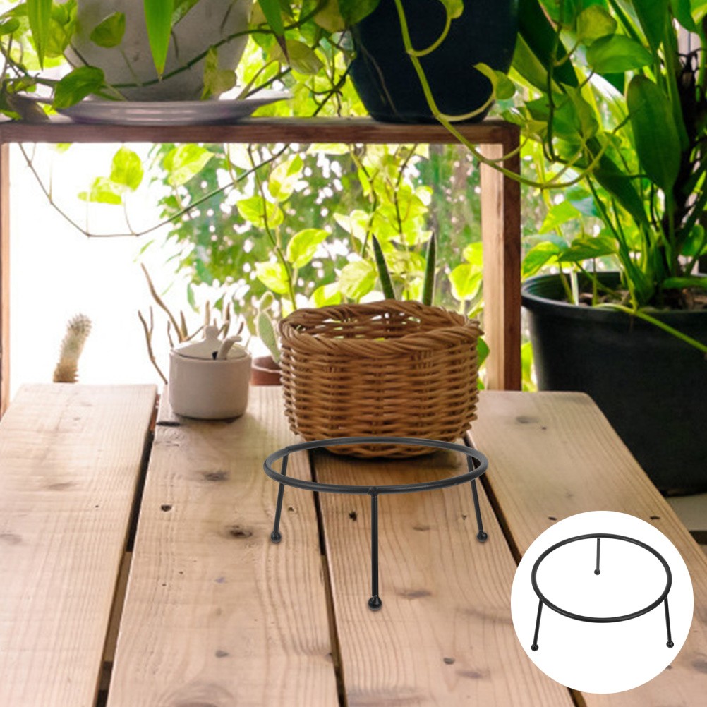  Garden Orb Stand For Displaying: Crystal Spheres Pedestal Base - Wrought Iron