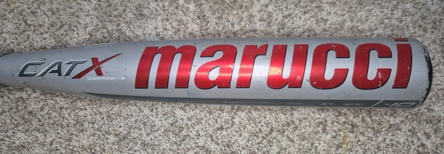 Marucci Cat X Composite, MSBCCPX10 Senior League Bat 31/21 -10 Well Used