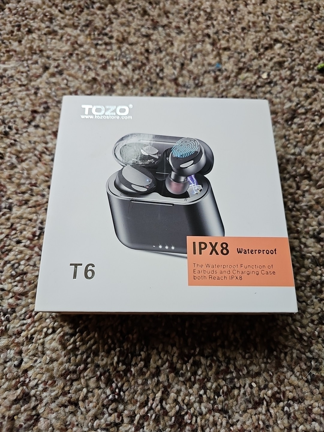 TOZO T6 TWS Bluetooth Earbud (In Ear) - Black