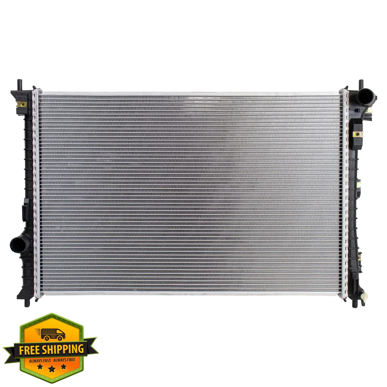 TRQ Radiator Ford Explorer 2.3L Turbo 2016-2019 Aluminum Core