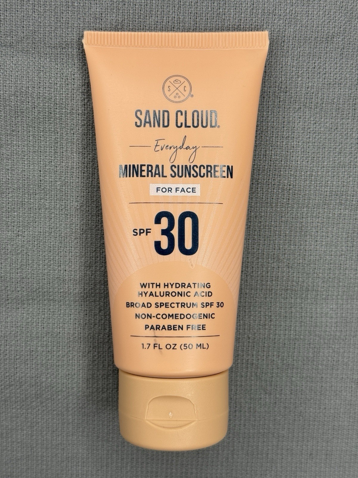 Sand Cloud Mineral Sunscreen For Face SPF 30 1.7oz Hydrating Hyaluronic Acid