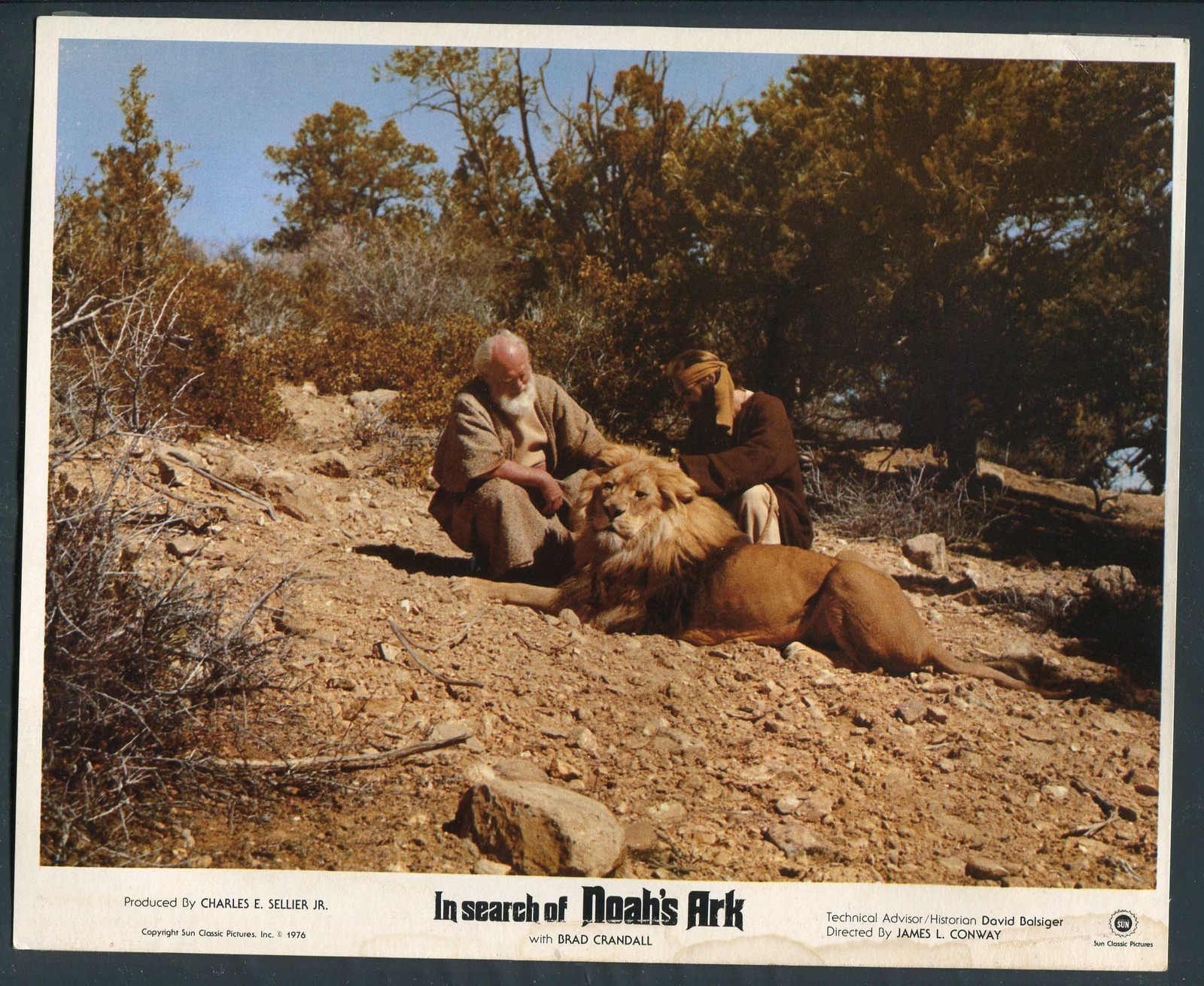LEE SOLLENBERGER VERN ADIX LION In Search Of Noahs Ark ‘76