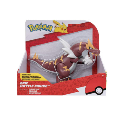 Pokemon Epic Battle Figure Tyrantrum Action Figure Toy New With Tag