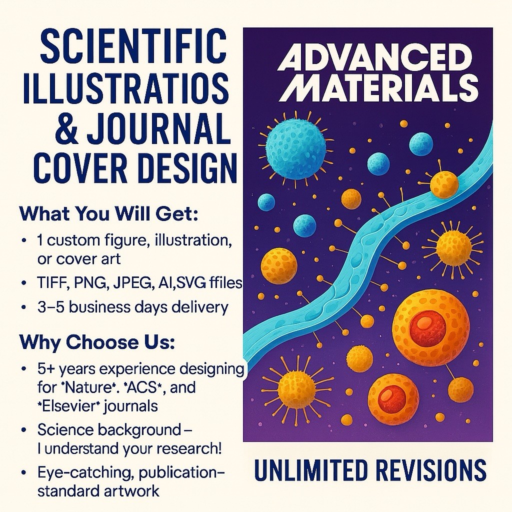 Scientific Illustration & Journal Cover Design | Research Figure & Graph