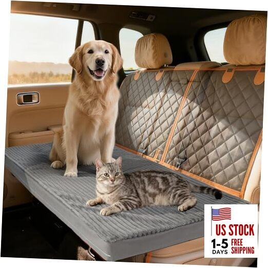 Dog Bed Mat for Car Backseat, Non-slip Waterproof Car Seat Mat for Dogs&Pets 