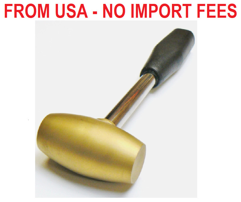 1 Lb Brass Mallet Metalsmith Silversmith Jewelry Craft Work 1 Pound Brass Hammer