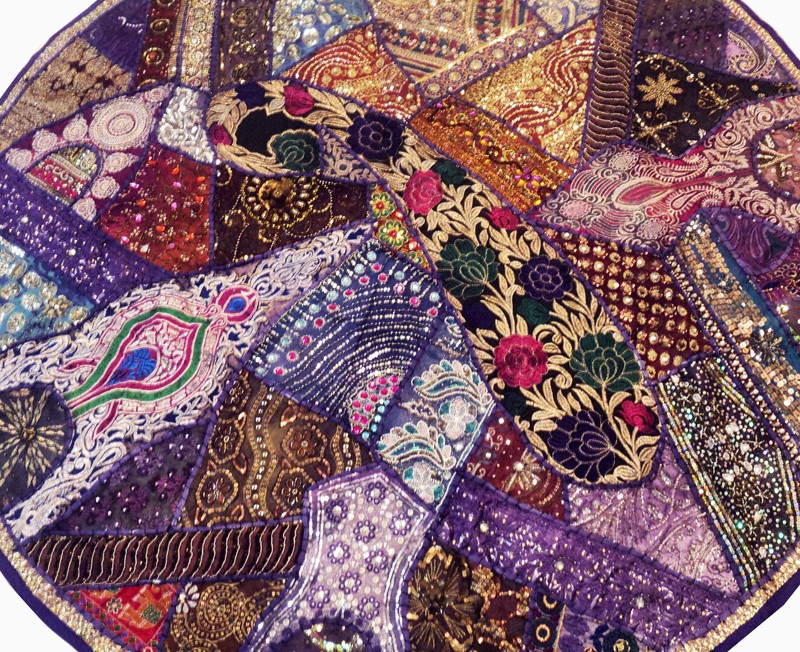 60" Living Room Cotton Throw Tapestry Patchwork Decor Wall Hanging Gift For Girl