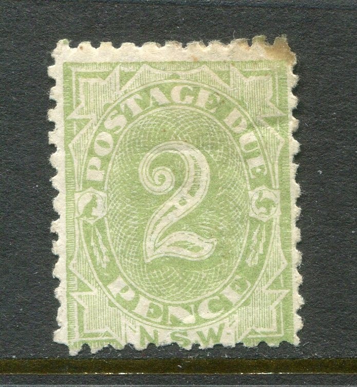 New South Wales #J3 Postage Due 2 P. [Mint Hinged] 