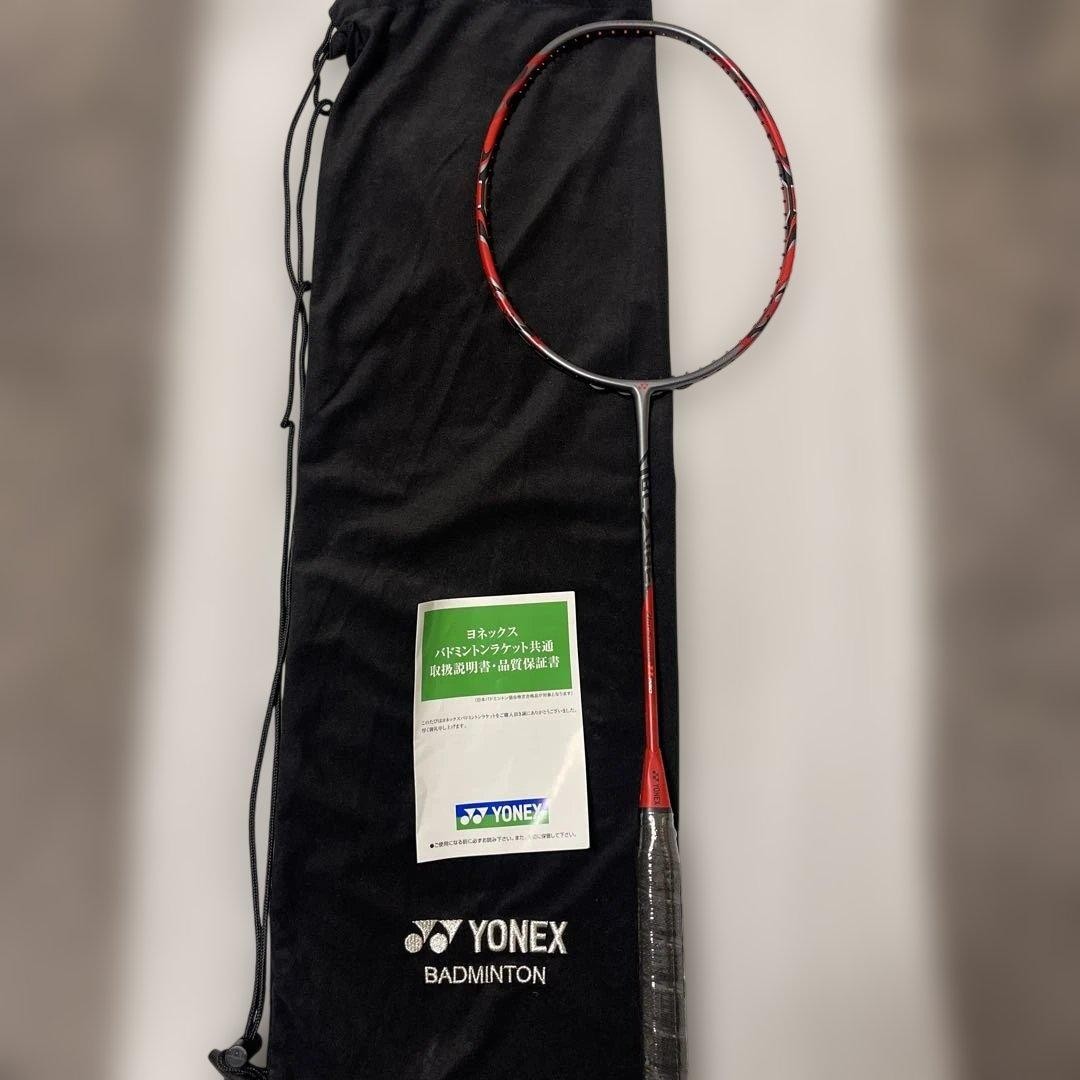 YONEX ARC SABER 11 PRO Badminton Racket 4U6 Soft Case Used