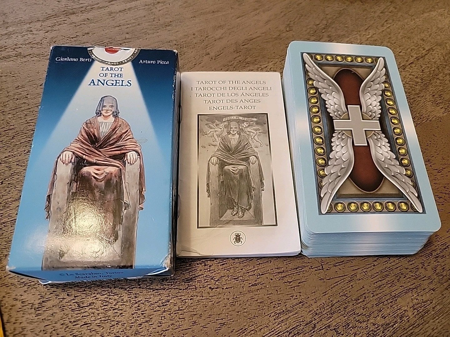 Tarot Of The Angels Card Game Esoteric Divination Complete