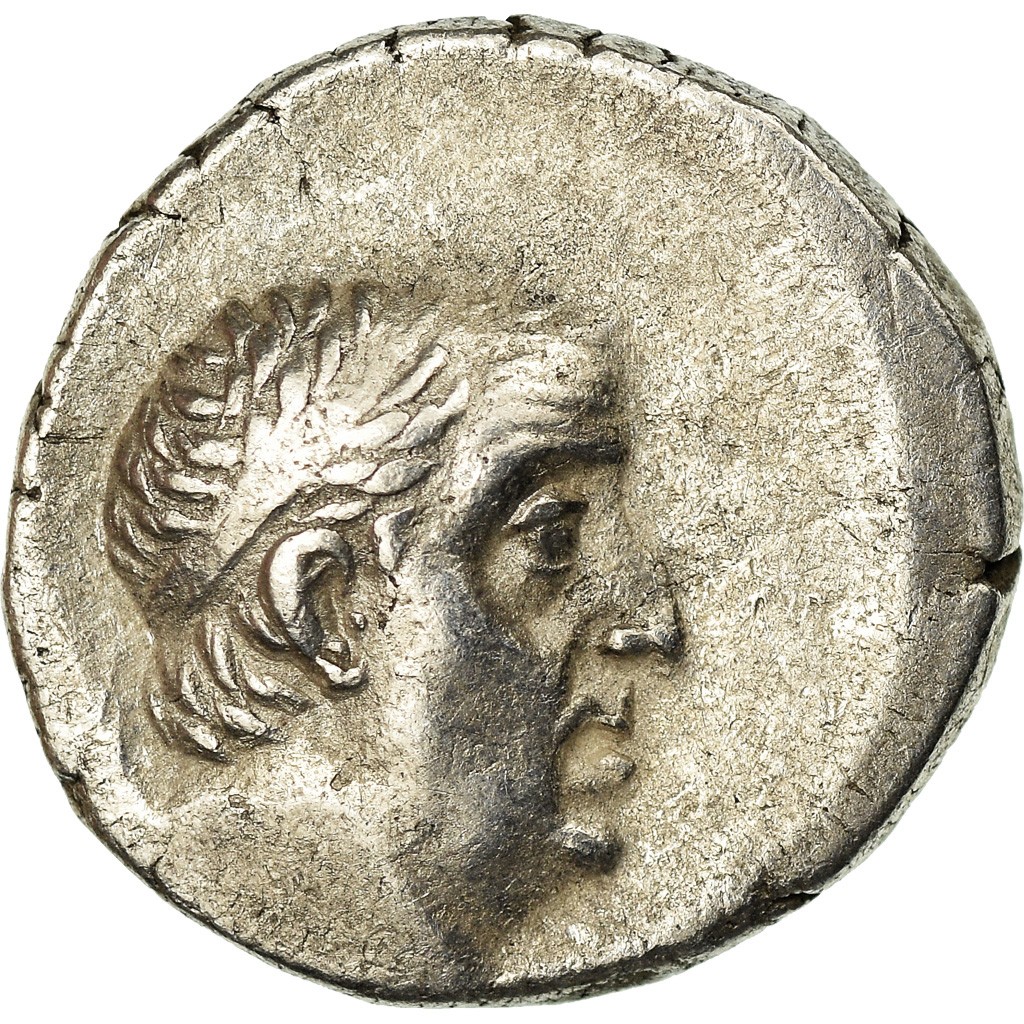 [#900952] Coin, Ariobarzanes I, Drachm, 66-65 BC, Eusebeia, EF, Sil, ver