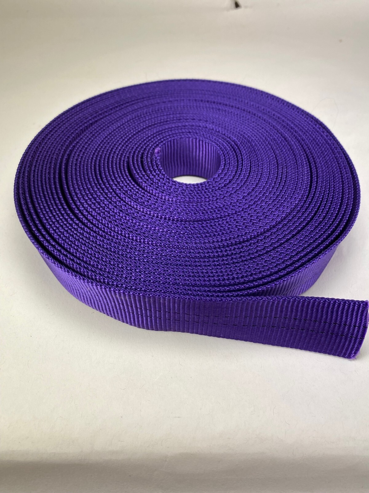 12 feet 1 inch PURPLE tubular nylon Webbing rope protection