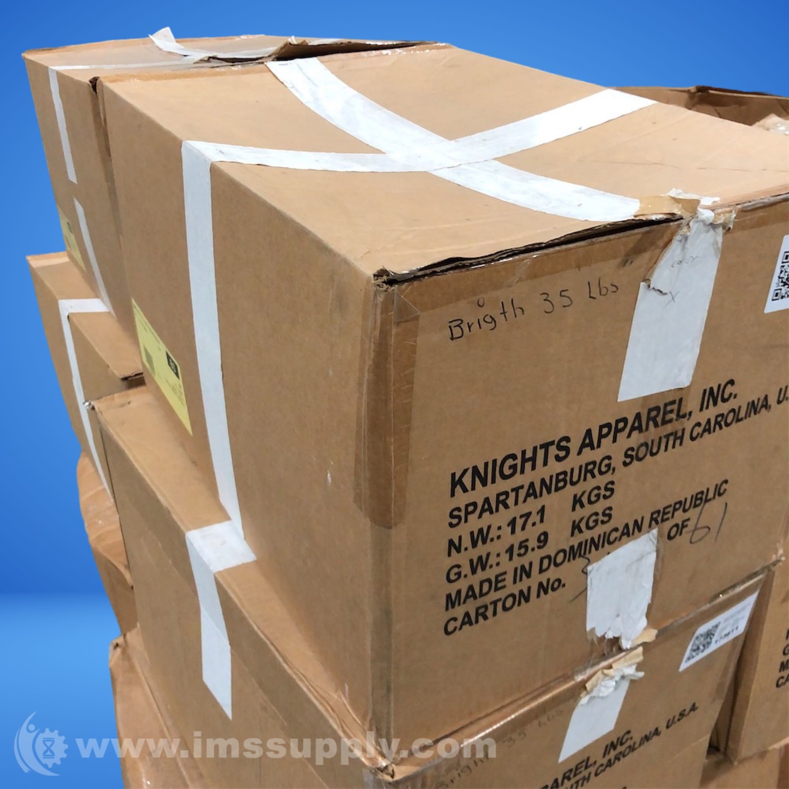 TSHIRT RAGS 35LB BOX FNOB