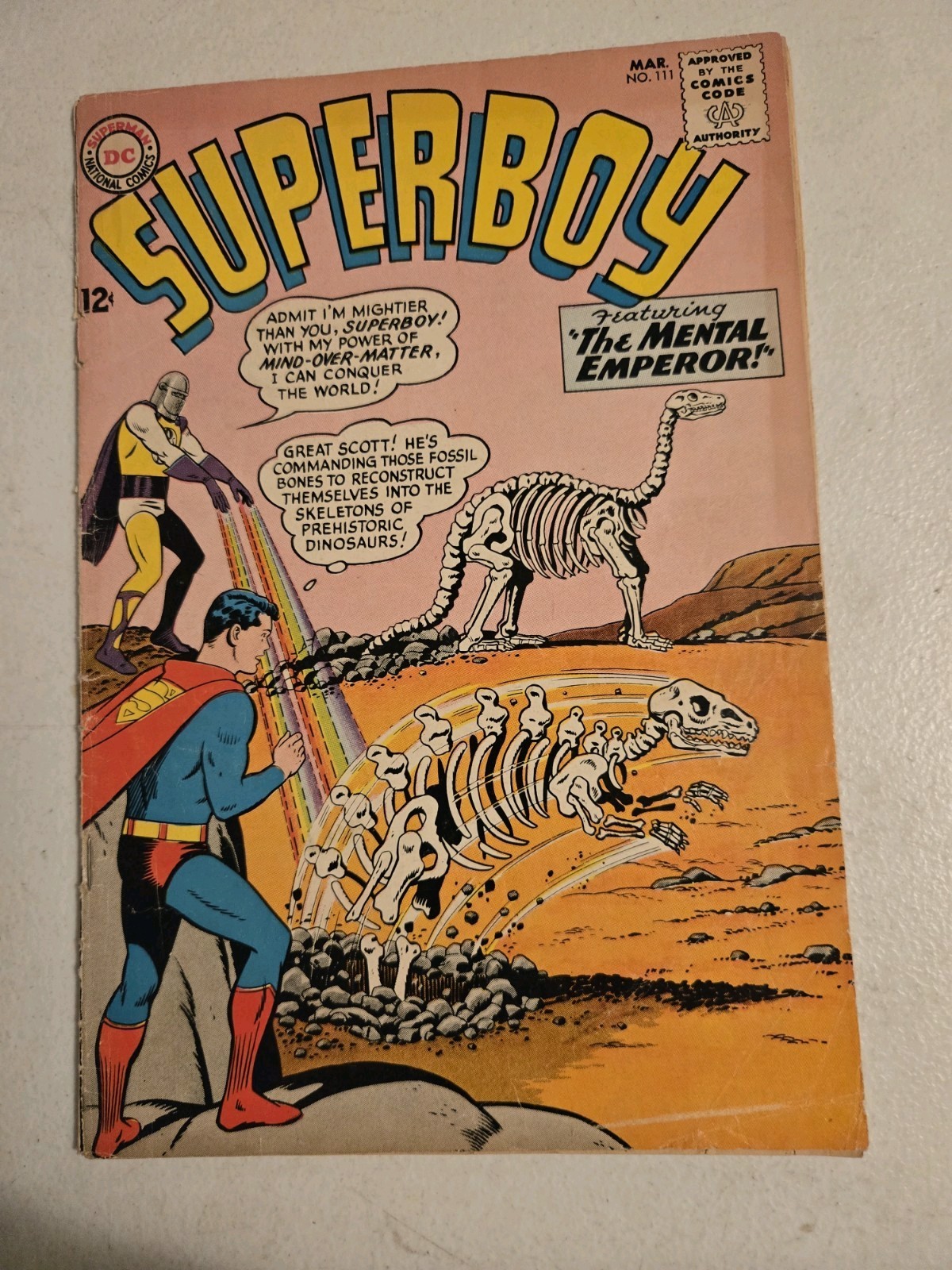 DC Comics Superboy #111 The Mental Emperor Comic Book Color English Single Issue
