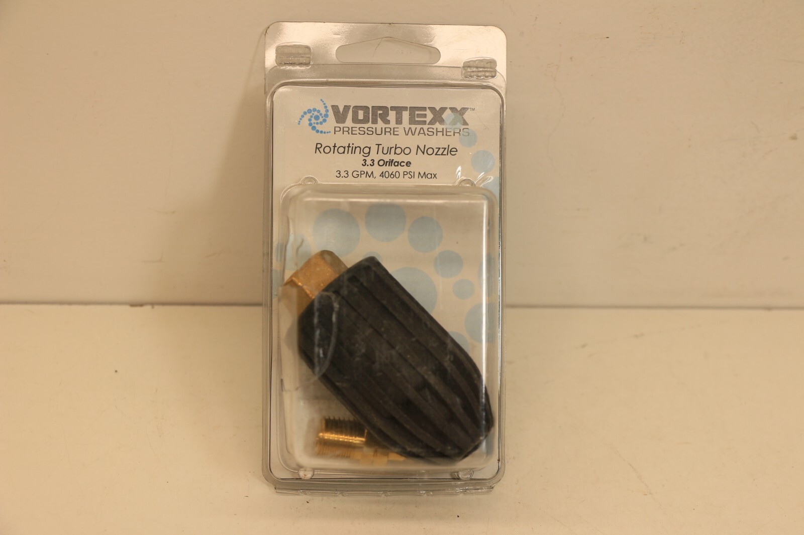 Vortexx Pressure Washer 3.3 Orifice 3.3 GPM 4060 PSI  Max Rotating Turbo Nozzle
