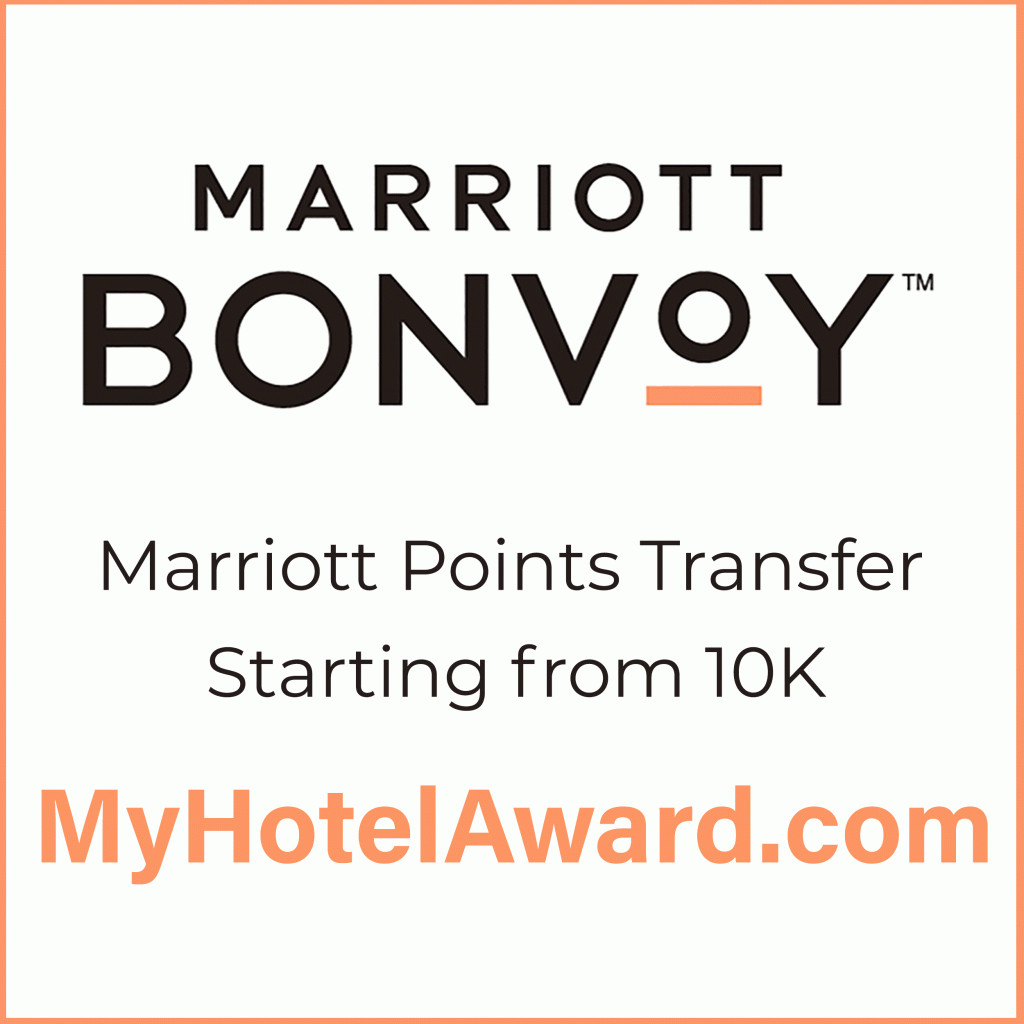 Marriott Bonvoy Rewards Points - 10000 points - Transferred within 48 hrs