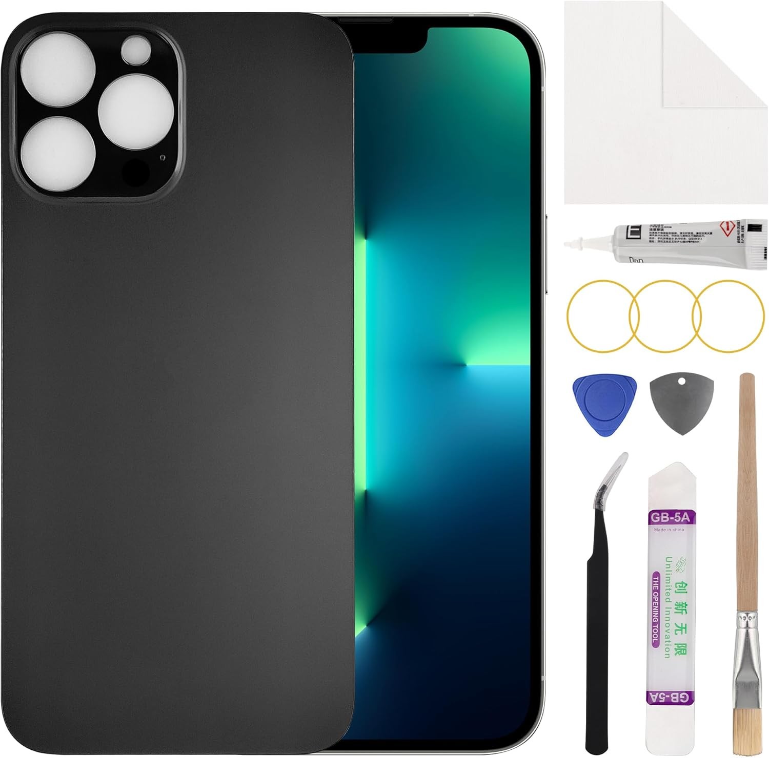 Big Camera Hole New Rear Back Cover Replacement for iPhone 13 Pro Max