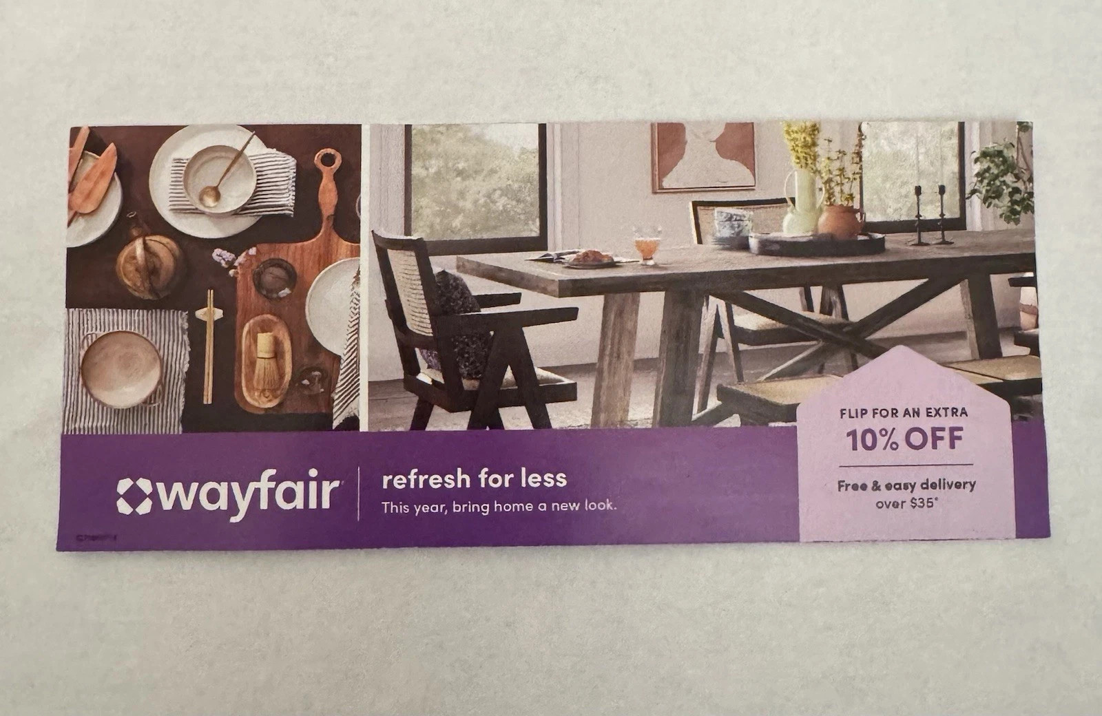 WAYFAIR 10% Off Coupon FIRST-TIME SHOPPERS Expires 4/1/2026