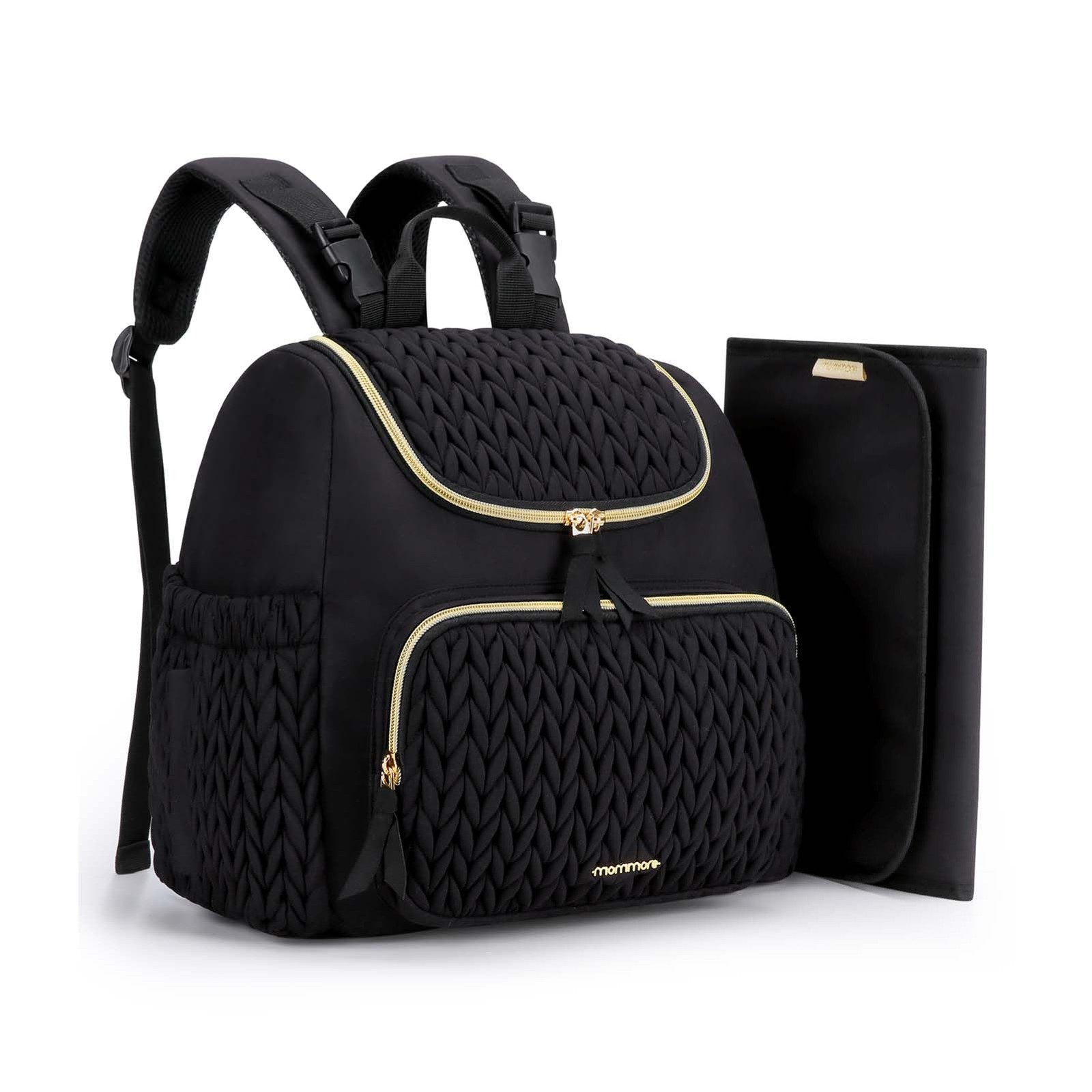 Diaper Bag Backpack, Stylish Travel Baby Bag with Insulated Pockets, Changing...