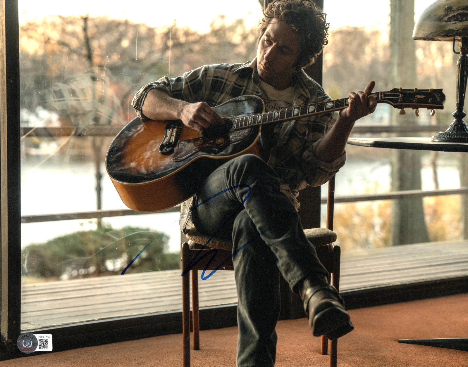 JEREMY ALLEN WHITE SIGNED AUTO DELIVER ME FROM NOWHERE 11X14 PHOTO BAS BRUCE