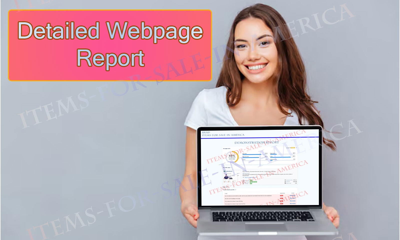 Service: Detailed SEO Technical Support Website Report for 1 URL