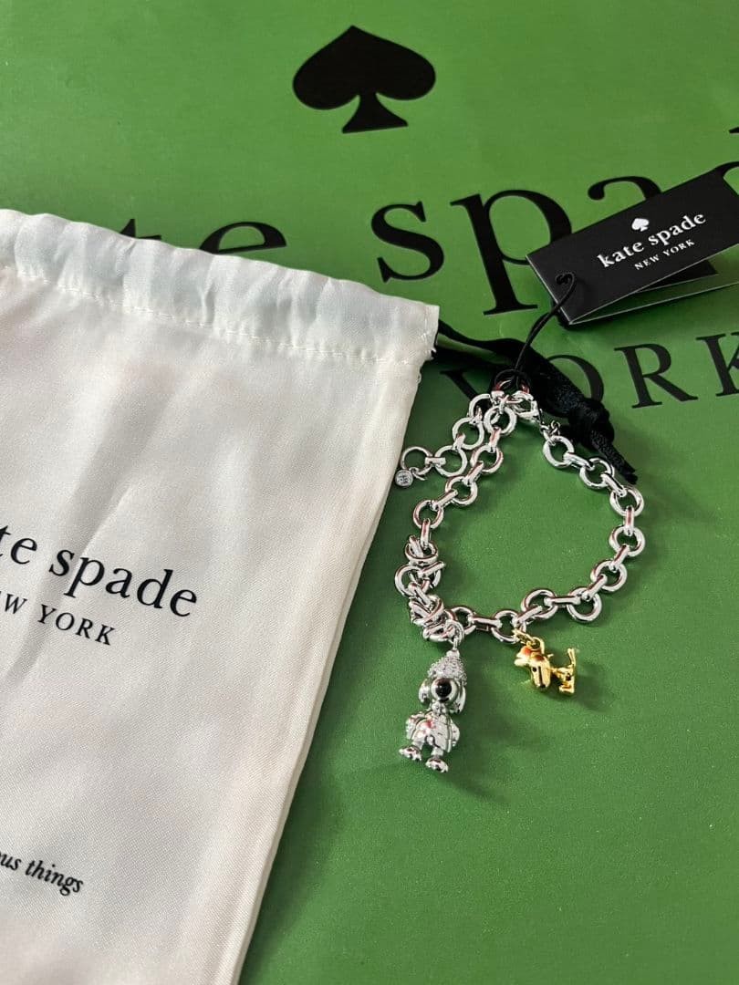 Kate Spade Snoopy Charm Bracelet