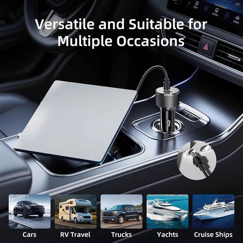 For Starlink Car Power Supply Waterproof Cable 2 Meter 5 Meter 10 Meter