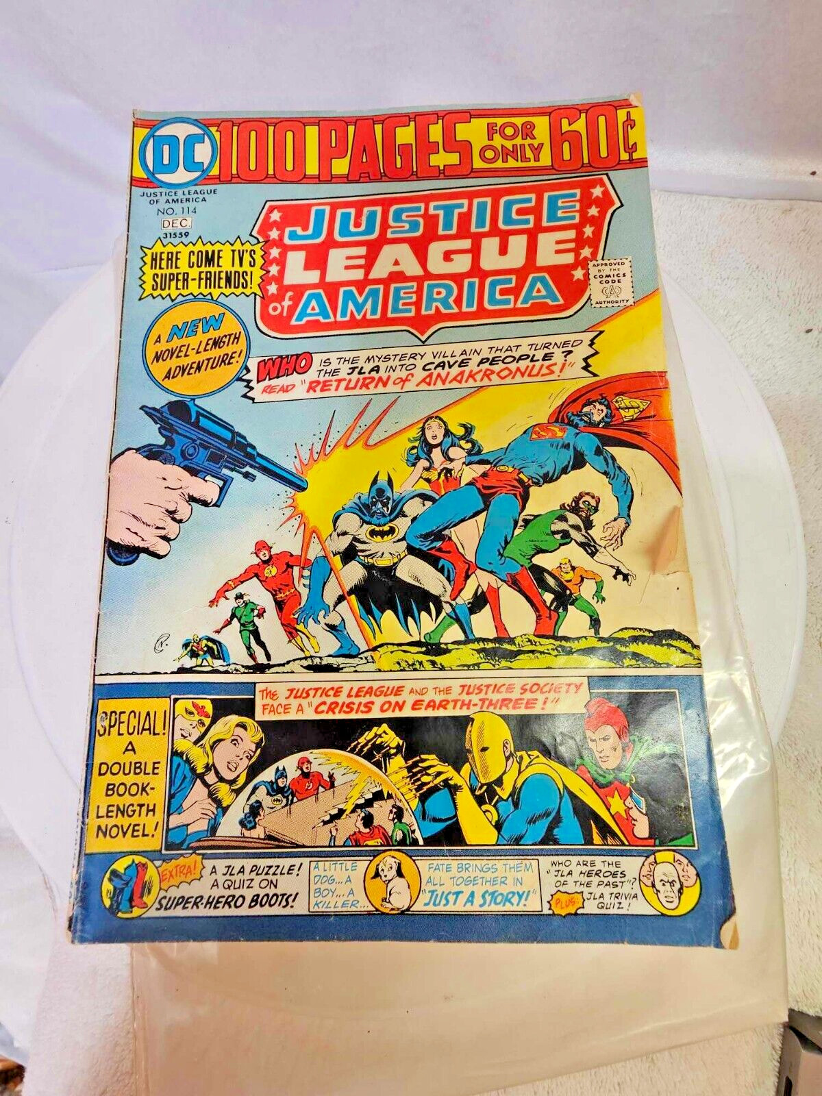 DC- Justice league of america 1974 NO 114-   A17