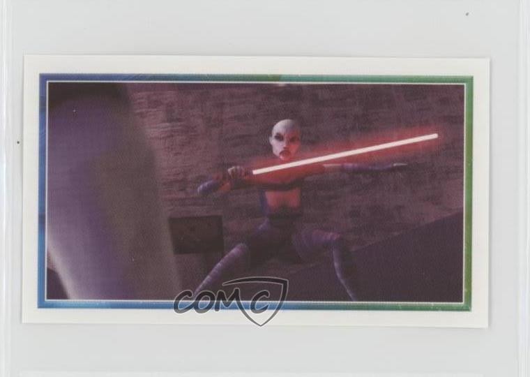 2008 Merlin Star Wars The Clone Wars Stickers Asajj Ventress #137 0f4i