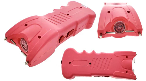 Thunder Blast Personal Defense Rechargeable Stun Gun w/ LED Flashlight