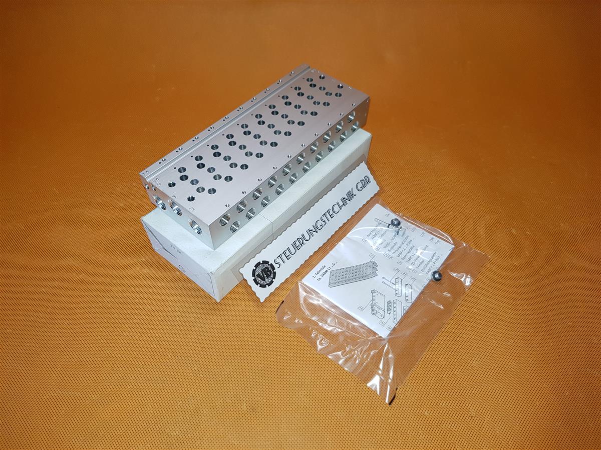 FESTO Connection Strip Type: VABM-L1-14W-G14-10 / Mat.-No: 566650 - Series: M202