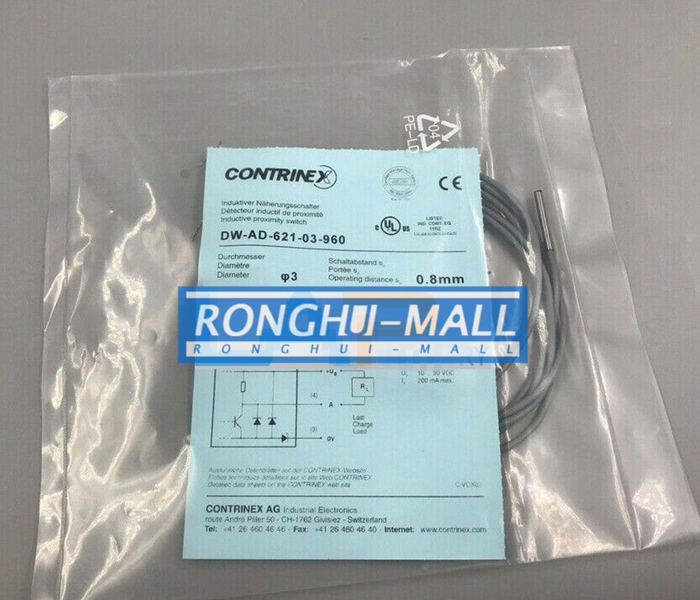 1PCS NEW FOR Contrinex DW-AD-621-03-960 Inductive Proximity Switch