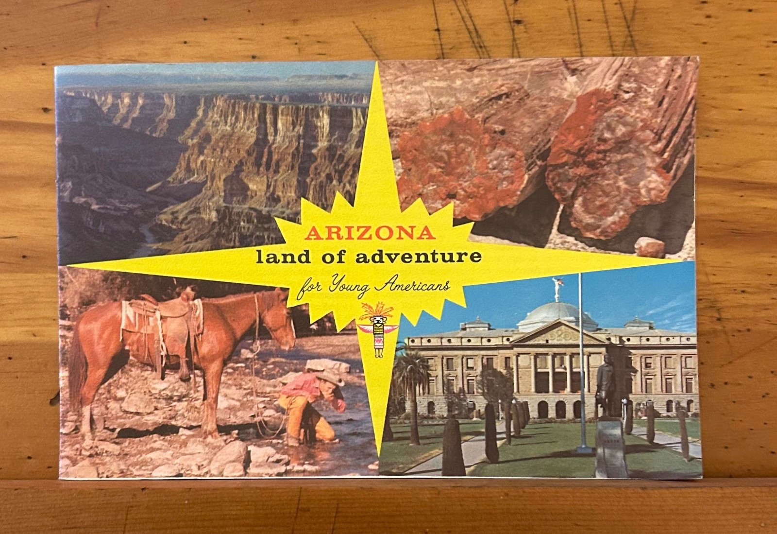 Vintage 1950’s Arizona Land Of Adventure Travel Brochure Booklet