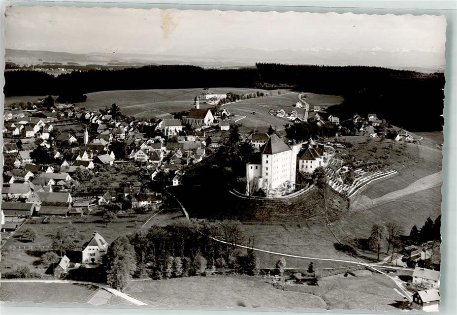 10691396 - 8944 Bad Groenenbach aerial photo of the place with castle